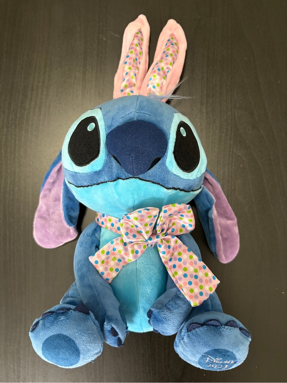 2023 Disney Stitch Plush Easter Bunny – 9 1/2''